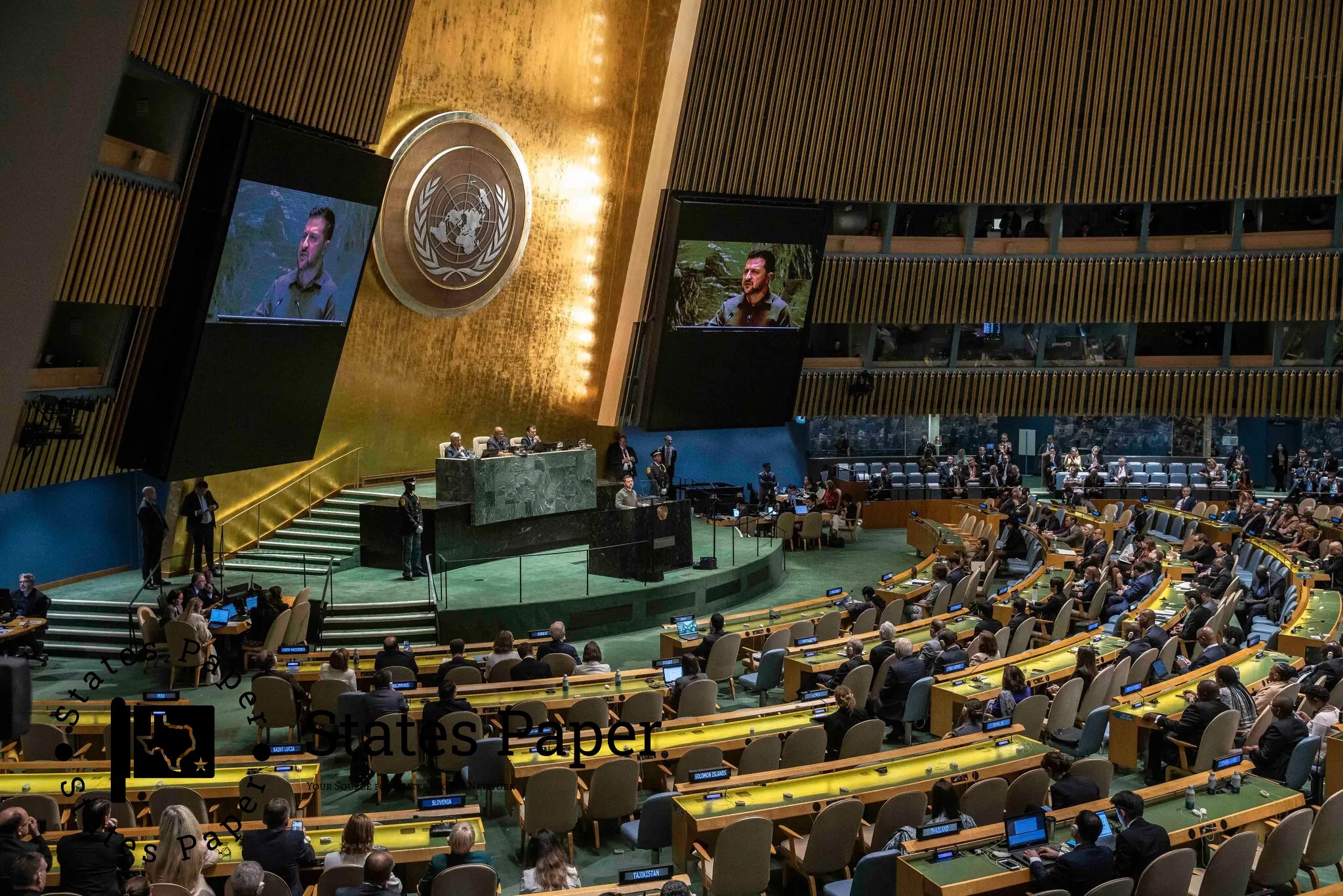 At U.N. Conference, Global Crises Collide With Fraught American Politics